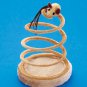 Cat springy spiral toy mouse new pet play toys moving kitten fun bouncy motion