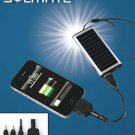 Power solar mobile charger battery phone bank panel usb cell iphone dual external