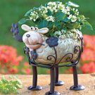 Ceramic Metal Animal Planter Outdoor Pot Sheep new Garden Flower