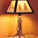 TreeTrunk Lamp Home Rustic Country Lodge Cabin Décor Wilderness