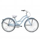 Women's Beach Cruiser Leisure Bike Baby Blue Brake Rim Hub Alloy New Age 13+