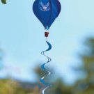 Military Hot Air Balloon Spinners Air Force Wind Hanging Outdoor Yard Garden New