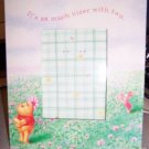 Pooh and Piglet Picture Frame 3 X 4 New
