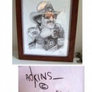 Richard Petty Lithograph (Framed) by Dale Adkins
