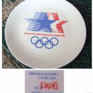 23rd Olympiad XXIII Olympics Los Angeles Plate Rings
