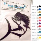 Jumping Dolphin Fish Vinyl Decal 2 pack Gold