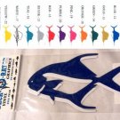 Permit Vinyl Decal 2 pack Teal