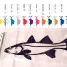 Snook Vinyl Decal 2 Pack Pink