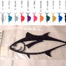 Tuna Vinyl Decal 2 Pack Teal