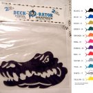 Gator Vinyl Decal 2 pack Teal