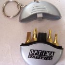 Pocket screwdriver set--4 bits NEW Optima Batteries