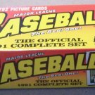 1991 Topps Baseball Cards Factory Set SEALED Chipper