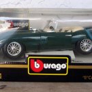 Bburago 1961 Green Jaguar ""E"" Cabriolet 1:18 NEW