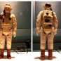 Vintage Rebel Commander Figure 3 Vertical lines w/gun