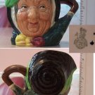 Royal Doulton Character Jug Sairey Gamp 3-1/4"" high