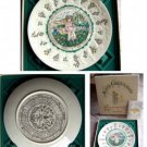 Royal Doulton Kate Grenaway Almanack Plate Pisces MIB