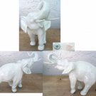 Royal Dux White Elephant Standing Mint Condition