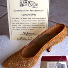 Just the Right Shoe 25045 Golden Stiletto Mint NEW