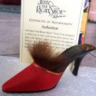 Just the Right Shoe 25160 Seduction (RED) NEW