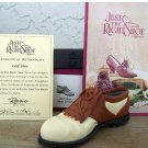 Just the Right Shoe 25503 Golf Shoe NEW