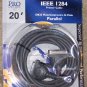 NEW Belkin Pro Series IEEE 1284 Printer Cable 20'