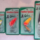 4 Oxboro Assorted Spoon Lures NEW in package