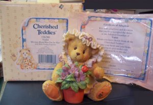 Cherished Teddies #156280 Violet