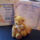 Cherished Teddies #914843 Oscar "Sweet Treats" October Bear