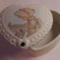 Precious Moments 1996 May Heart Shaped Trinket Box