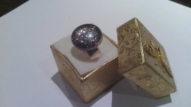 Black Galaxy Candy Rings