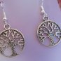 Genuine Handmade Tibetan Silver Tree of Life Earrings Celtic