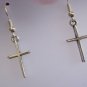 Genuine Handmade Tibetan Silver Cross Crucifix Earrings
