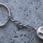 Handmade Skull Head Key Chain Keyring
