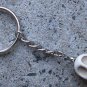 Handmade Skull Head Key Chain Keyring
