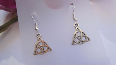 Genuine Handmade Celtic Trinity Knot Earrings