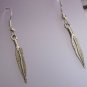 Genuine Handmade Tibetan Silver Feather Earrings