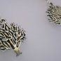 Genuine Handmade Tibetan Silver Tree of Life Earrings