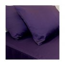 1000TC SOLID PURPLE SHEET SETS IN QUEEN SIZE - 100% EGYPTIAN COTTON