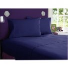 1000TC SOLID EGYPTION BLUE FITTED SHEET  IN QUEEN SIZE - 100% EGYPTIAN COTTON