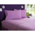 1000TC SOLID LILAC FITTED SHEET IN QUEEN SIZE - 100% EGYPTIAN COTTON