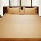 1000TC STRIPE GOLD FITTED SHEET IN QUEEN SIZE - 100% EGYPTIAN COTTON