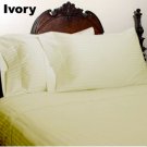 1000TC STRIPE IVORY DUVET SHEET  IN QUEEN SIZE - 100% EGYPTIAN COTTON