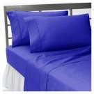 1000TC SOLID  EGYPTION BLUE SHEET SET IN KING SIZE - 100% EGYPTIAN COTTON