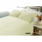 1000TC STRIPE IVORY SHEET SET  IN KING SIZE - 100% EGYPTIAN COTTON
