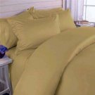 1000TC SOLID GOLD FITTED SHEET IN KING SIZE - 100% EGYPTIAN COTTON