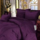1000TC SOLID PURPLE FITTED SHEET IN KING SIZE - 100% EGYPTIAN COTTON