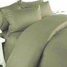 1000TC SOLID SAGE  FITTED SHEET IN KING SIZE - 100% EGYPTIAN COTTON