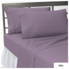 1000TC SOLID LILAC  FLAT SHEET IN KING SIZE - 100% EGYPTIAN COTTON