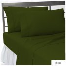 1000TC SOLID MOSS  FLAT SHEET IN KING SIZE - 100% EGYPTIAN COTTON