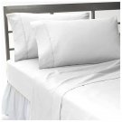 1000TC SOLID WHITE  FLAT SHEET IN KING SIZE - 100% EGYPTIAN COTTON